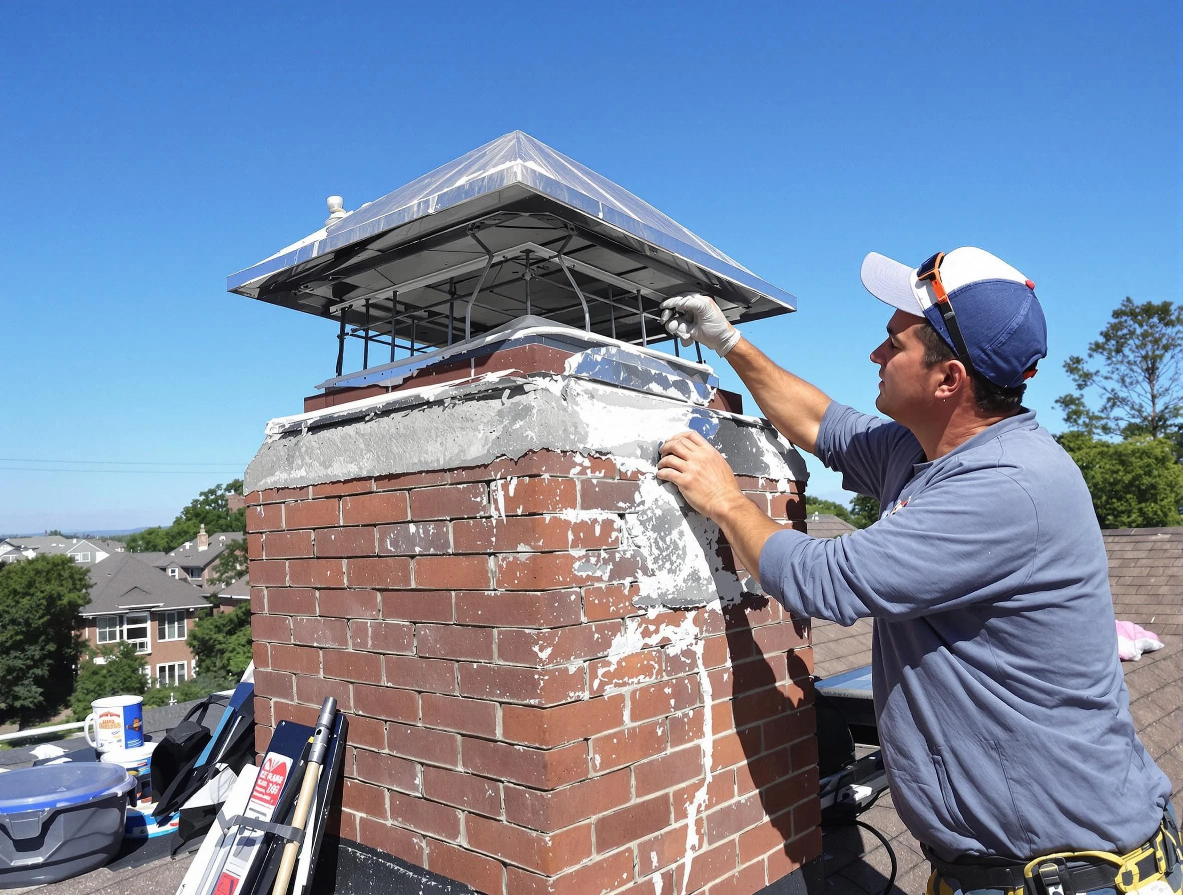 Chimney Crown Services service in New Kensington, PA